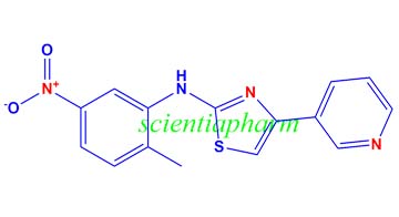 N-(2-甲基-5-硝基苯基)-4-(3-吡啶基)-2-噻唑胺氢溴酸盐,N-(2-Methyl-5-nitrophenyl)-4-(3-pyridinyl)-2-thiazolamine hydrobromide