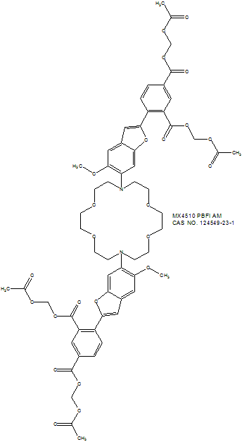 PBFI AM ( K+ Indicator) 钾离子指示探针,PBFI AM ( K+ Indicator, Potassium Indicator)