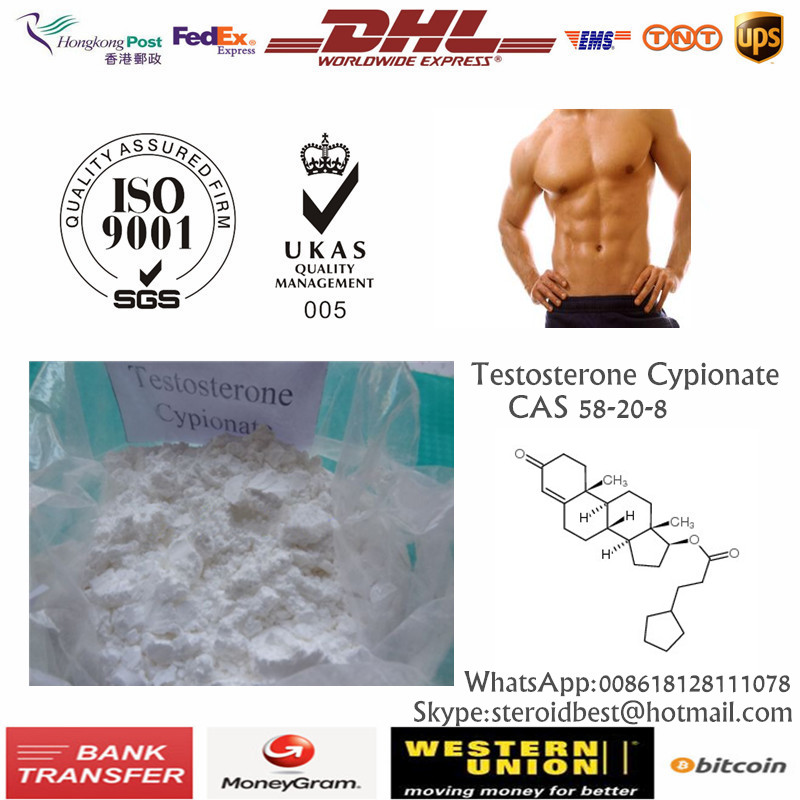 China Top Quality Raw Steroid Powder Testosterone Cypionate,Testosterone Cypionate