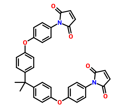 2，2′-双[4-(4-马来酰亚胺基苯氧基)苯基]丙烷BMI-80日本KI化成,2，2′-bis[4-(4-Maleimidephen-oxy)phenyl)]propane