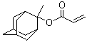 2-甲基-2-金刚烷醇丙烯酸酯 [249562-06-9],2-Methyl-2-adamantyl acrylate