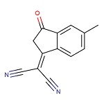 6-甲基-3-(二氰基亚甲基)靛酮,2-(6-methyl-3-oxo-2,3-dihydro-1H-inden-1-ylidene)malononitrile