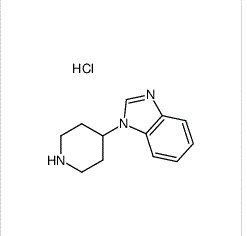 1-(piperidin-4-yl)-1H-1,3-benzodiazole hydrochloride,1-(piperidin-4-yl)-1H-1,3-benzodiazole hydrochloride
