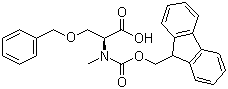 N-(9-芴甲氧羰酰基)-N-甲基-O-苄基-L-丝氨酸,Fmoc-N-Me-Ser(bzl)
