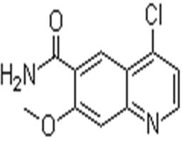 4-氯-7-甲氧基喹啉-6-甲酰胺,4-Chloro-7-methoxyquinoline-6- carboxamide