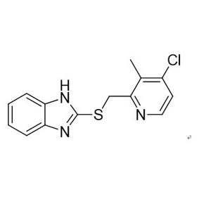 兰索拉唑杂质,2-[(RS)-[(4-Chloro-3-Methylpyridin-2-yl)Methyl]sulphinyl]-1H-benziMidazole