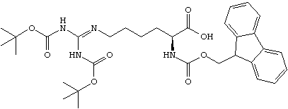 N-芴甲氧羰基-N',N''-二叔丁氧羰基-L-高精氨酸,Fmoc-HomoArg(Boc)2-OH