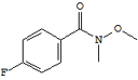 N-甲基-N-甲氧基-4-氟苯甲酰胺[116332-54-8],N-Methyl-N-methoxy-4-fluorobenzamide