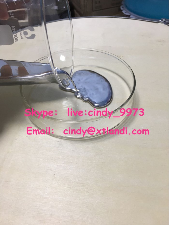 Mercury 99.999% CAS No.7439-97-6 Quicksilver Hydrargyrum mercury Mercury Skype: live:cindy_9973,Mercury 99.999% CAS No.7439-97-6 Quicksilver Hydrargyrum mercury Mercury Skype: live:cindy_9973