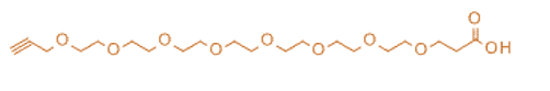 丙炔基-七聚乙二醇-羧酸,PropargylPEG8-CH2CH2COOH