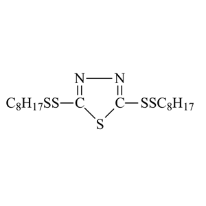 2,5-双(辛基二硫代)-1,3,4-噻二唑 工业用润滑油脂无灰液体金属减活抗氧和抗磨添加剂