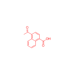 4-乙酰基-1-萘甲酸