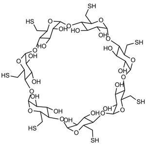 全巯基伽马环糊精,Octakis-(6-mercapto-6-Deoxy)-γ-cyclodextrin