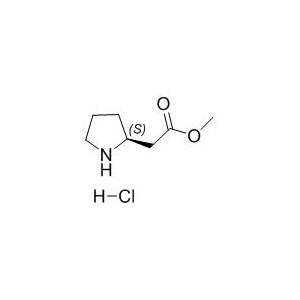 (2S)-2-吡咯烷乙酸甲酯盐酸盐,(S)-Methyl 2-(pyrrolidin-2-yl)acetate hydrochloride