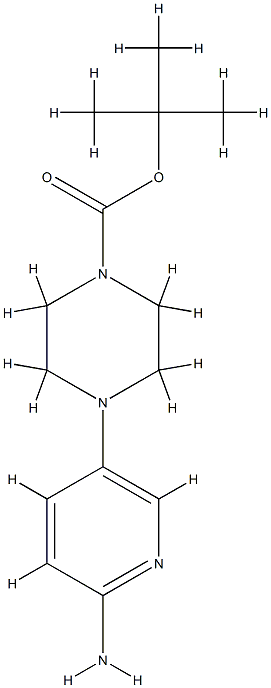 4-(6-氨基吡啶-3-基)哌嗪-1-羧酸叔丁酯,4-(6-aminopyridin-3-yl)piperazine-1-carboxylate