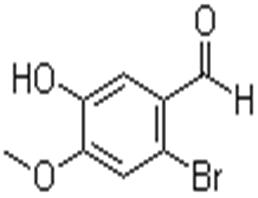6-溴异香草醛,2-bromo-5-hydroxy-4- methoxybenzaldehyde