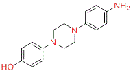 1-(4-氨基苯基)-4-(4-羟基苯基)哌嗪,1-(4-Aminophenyl)-4-(4-hydroxyphenyl)piperazine