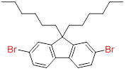 9,9-二己基-2,7-二溴芴,9,9-Dihexyl-2,7-dibromofluorene
