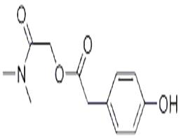 2-(4-羟基苯基)乙酸 2-(二甲基氨基)-2-氧基乙酯