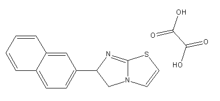 5,6-Dihydro-6-(2-napthyl) imidazo[2,1-b]thiazole oxalate,5,6-Dihydro-6-(2-napthyl) imidazo[2,1-b]thiazole oxalate