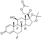 醋酸氟轻,Fluocinonide