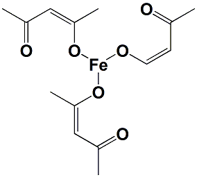 三乙酰丙铜铁,Iron(III) acetylacetonate