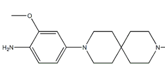 2-Methoxy-4-(9-methyl-3,9-diazaspiro[5.5]undecan-3-yl)aniline,2-Methoxy-4-(9-methyl-3,9-diazaspiro[5.5]undecan-3-yl)aniline