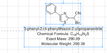 3-phenyl-2-(4-phenylthiazol-2-yl)propanenitrile,3-phenyl-2-(4-phenylthiazol-2-yl)propanenitrile