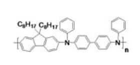 聚(9,9-二辛基芴-2,7-二基)-alt-(N,N’-二苯基联苯胺-N,N’-二基),Poly[(9,9-dioctylfluorene-2,7-diyl)-alt-(N,N'-diphenylbenzidine-N,N'-diyl]
