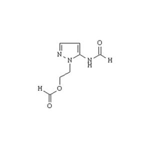 5-甲酰氨基-1-(2-甲酰氧乙基)吡唑