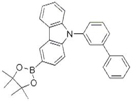 N-(3-联苯基)咔唑-3-硼酸频哪醇酯,9-(Biphenyl-3-yl)-3-(4,4,5,5-tetraMethyl-1,3,2-dioxaborolan-2-yl)-9H-carbazole