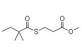 3-[(2,2-二甲基-1-氧代丁基)硫]丙酸甲酯,3-[(2,2-Dimethyl-1-oxobutyl)thio]propanoic acid methyl ester