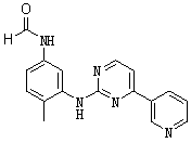 依马替尼-im A,N-(4-methyl-3-(4-(pyridin-3-yl)pyrimidin-2-ylamino)phenyl)formamide