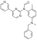 依马替尼-杂质,N-(5-(benzyl(methyl)amino)-2-methylphenyl)-N-(4-(pyridin-3-yl)pyrimidin-2-yl)formamide