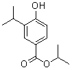 丙泊酚杂质E,isopropyl 4-hydroxy-3-isopropylbenzoate