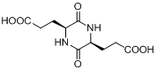 匹多莫德杂质P,3,3'-((2S,5S)-3,6-dioxopiperazine-2,5-diyl)dipropanoic acid