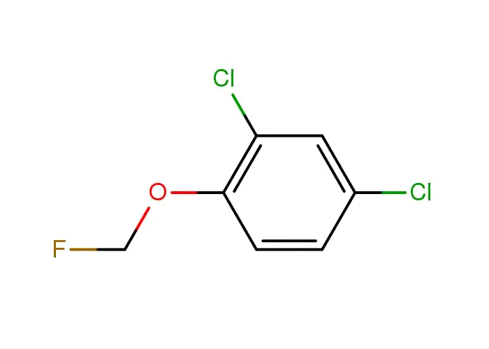 2,4-二氯-1-（氟甲氧基）苯,2,4-dichloro-1-(fluoromethoxy)benzene