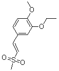 阿普斯特-imC,(E)-2-ethoxy-1-methoxy-4-(2-(methylsulfonyl)vinyl)benzene