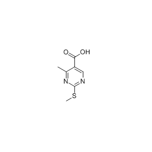 2-甲基巯基-4-甲基嘧啶-5-甲酸,4-Methyl-2-(methylsulfanyl)-5-pyrimidinecarboxylic acid