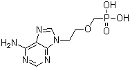 阿德福韦,((2-(6-amino-9h-purin-9-yl)ethoxy)methyl)-phosphonic ac