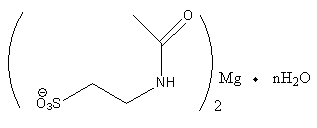 乙酰牛磺酸镁,Magnesium acetyl taurate