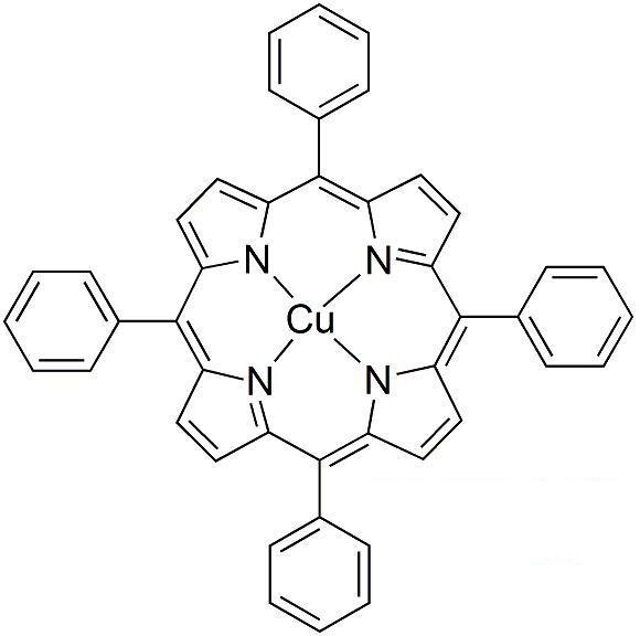 四苯基卟啉铜,tetraphenylporphinatocopper