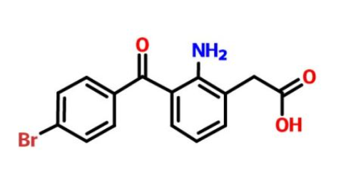 溴芬酸钠水合物,Sodium (2-amino-3-(4-bromobenzoyl)phenyl)acetate
