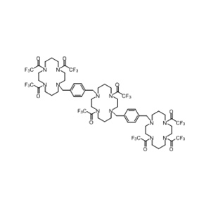 普乐沙福杂质25,1,8-bis(4-((1,4,8,11-tetraazacyclotetradecan-4,8,11-trifluoroacetyl- 1-yl)methyl)benzyl)-4,11-difluoroacetyl-1,4,8,11- tetraazacyclotetradecane