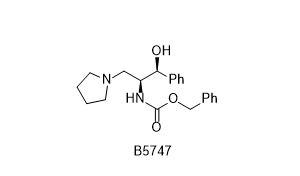 Benzyl [(1R,2R)-1-Hydroxy-1-phenyl-3-(1-pyrrolidinyl)-2-propanyl]carbamate,Benzyl [(1R,2R)-1-Hydroxy-1-phenyl-3-(1-pyrrolidinyl)-2-propanyl]carbamate