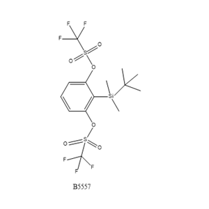 2-(tert-Butyldimethylsilyl)-1,3-phenylene Bis(trifluoromethanesulfonate),2-(tert-Butyldimethylsilyl)-1,3-phenylene Bis(trifluoromethanesulfonate)