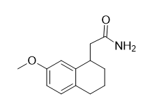 阿戈美拉汀杂质07,2-(7-methoxy-1,2,3,4-tetrahydronaphthalen-1-yl)acetamide