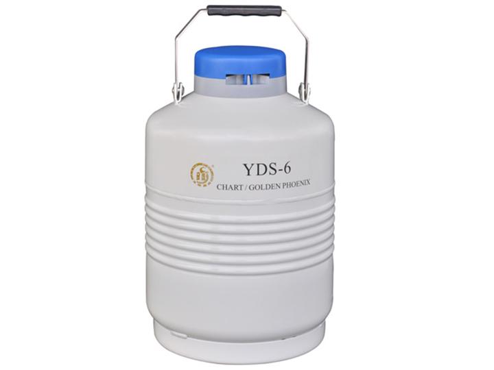 液氮罐(容积6L, 口径50mm, 6个120mm提桶),液氮罐(容积6L, 口径50mm, 6个120mm提桶)