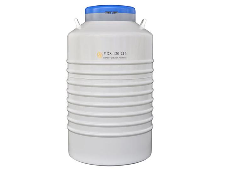 液氮罐(容积121L, 口径216mm, 5个十层方形提桶),液氮罐(容积121L, 口径216mm, 5个十层方形提桶)