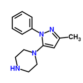 1-(3-甲基-1-苯基-1H-吡唑-5-基)哌嗪,1-(3-Methyl-1-phenyl-5-pyrazolyl)piperazine